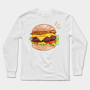 Delicious Burger Long Sleeve T-Shirt